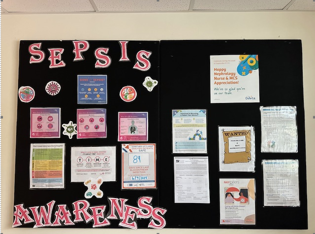 Sepsis Showcase Photo 1: Bulletin Board